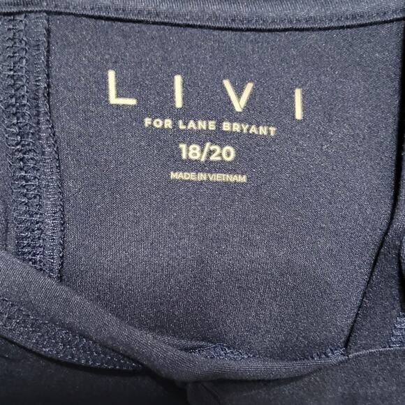 Lane Bryant LIVI Soft Hoodie Women's Plus 18/20 Maritime Blue - Irregular - Picture 7 of 7